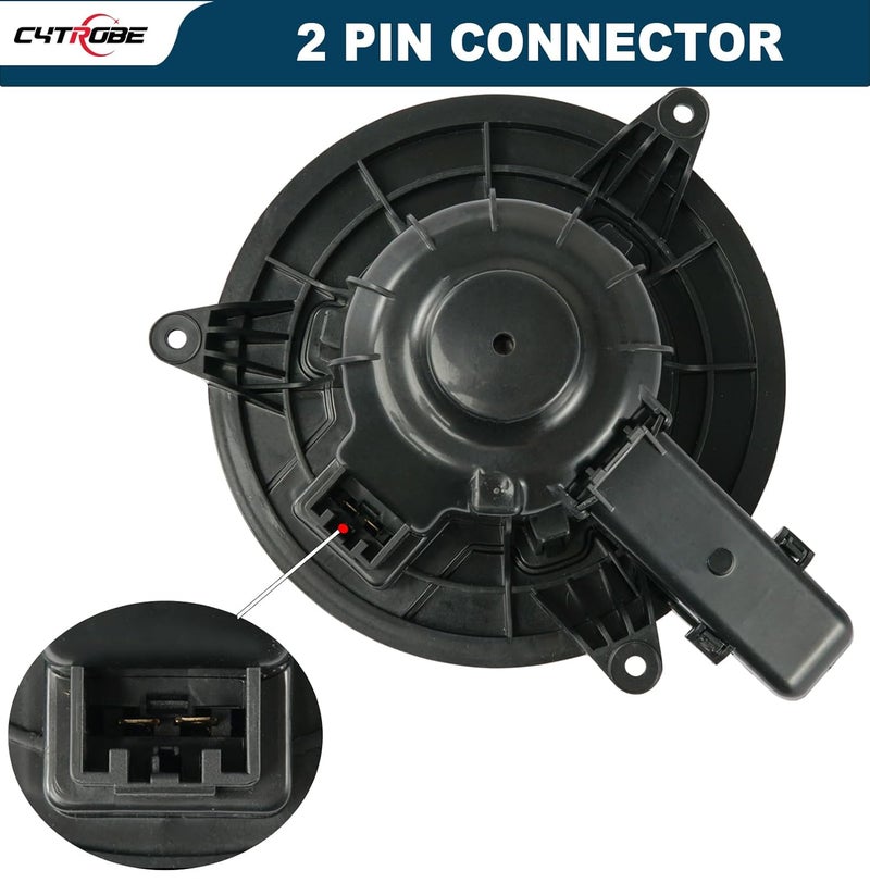 CYTROBE AC Heater Blower Motor HVAC with Fan Cage Compatible with 2009-2014 Ford F150, Ford Lobo, 2009-2017 Ford Expedition, 2009-2017 Lincoln Navigator Replaces PM9364, 700237, AL1Z19805A, CL1Z19805A, 75873 - Image 3